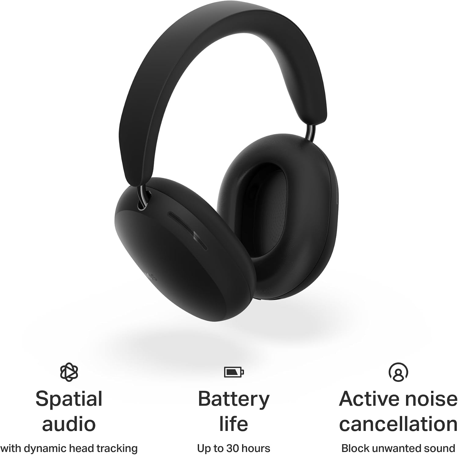 Ace - Over-Ear Headphones (Black) Black One