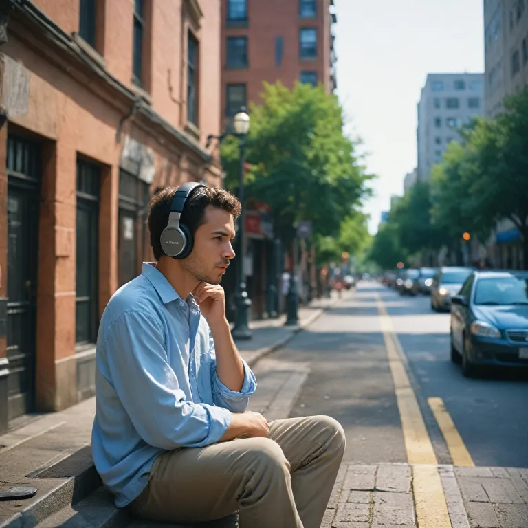 How noise canceling headphones (降噪耳机) transform your listening experience
