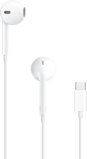 EarPods Headphones with USB-C Plug, Wired Ear Buds with Built-in Remote to Control Music, Phone Calls, and Volume One Size USB-C