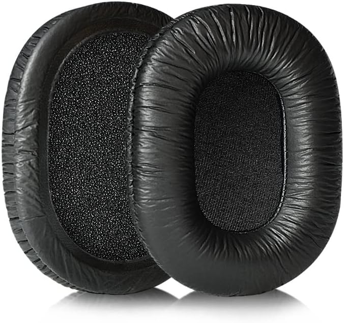 Replacement Ear Pads for Sony mdr-7506 and MDR-V6 Bundle Headphones Softer, More Ear-Friendly Design No Ear Pressure