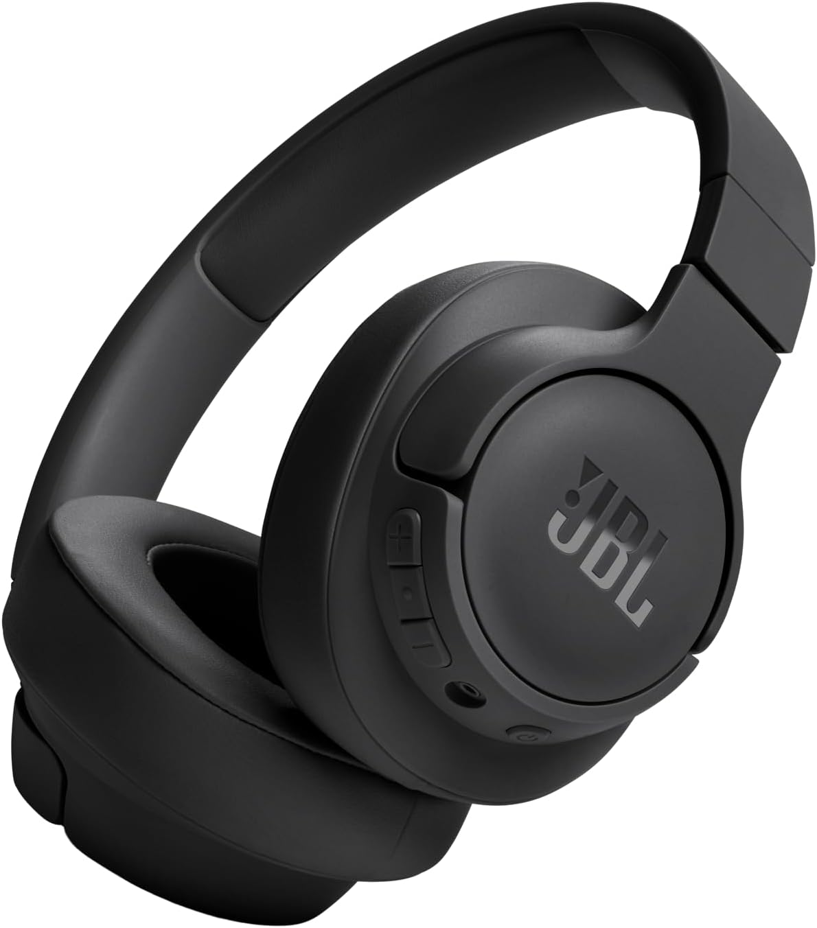 Tune 720BT - Wireless Over-Ear Headphones with JBL Pure Bass Sound, Bluetooth 5.3, Up to 76H Battery Life and Speed Charge, Lightweight, Comfortable and Foldable Design (Black)