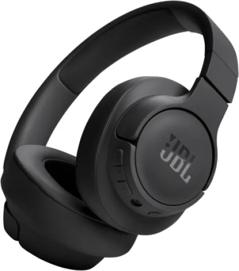 Tune 720BT - Wireless Over-Ear Headphones with JBL Pure Bass Sound, Bluetooth 5.3, Up to 76H Battery Life and Speed Charge, Lightweight, Comfortable and Foldable Design (Black)