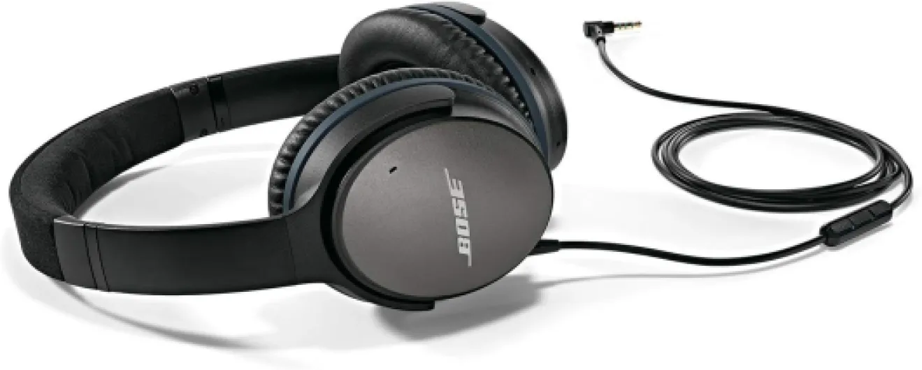 Bose QuietComfort 25 Noise Cancelling Headphones (715053-0010) - Renewed Clear