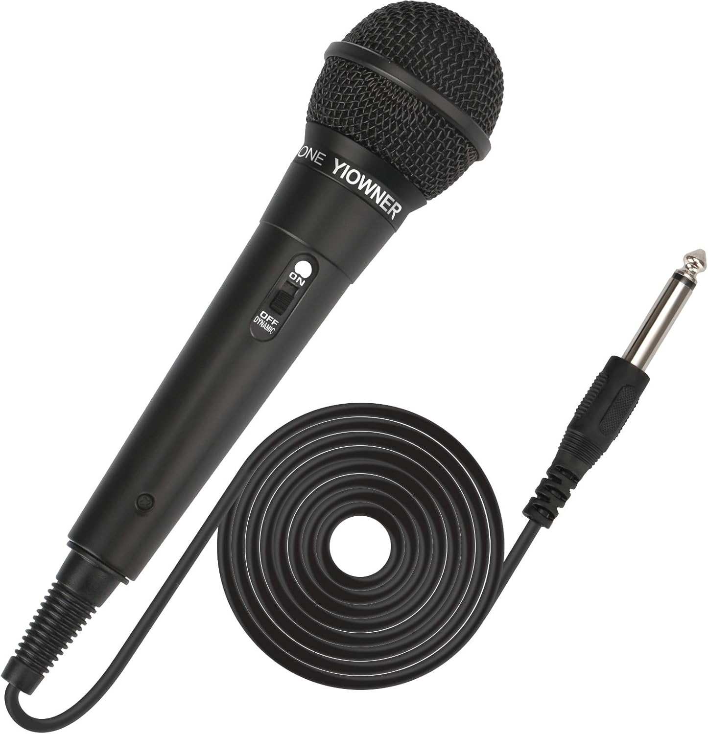 Wired Microphone, Karaoke Handheld Microphone for Singing, Mic Karaoke with 2.5m Cable, Vocal Dynamic Mic for Speaker, AMP, Mixer, DVD