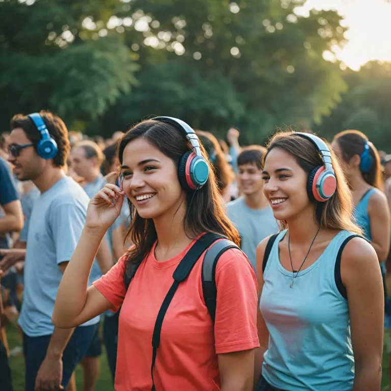 How silent disco headphones are changing the way we experience music