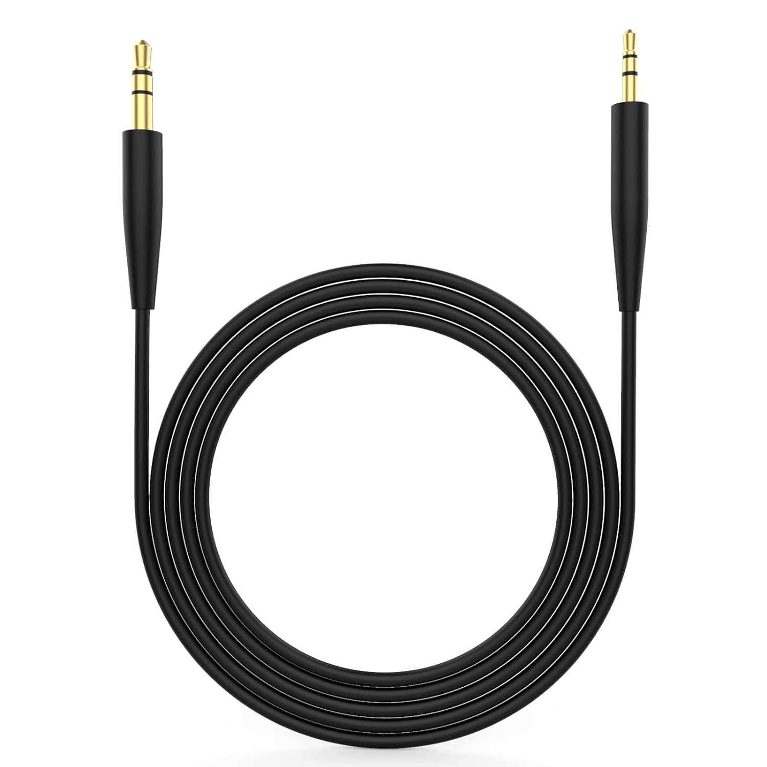 Replacement Audio Cable Aux Cord 3.5mm to 2.5mm Wire Compatible with Bose 700 QuietComfort QC45 QC35II QC35 QC25 Noise Cancelling Headphones, SoundTrue Soundlink On-Ear 2 OE2 OE2i Headphones (No Mic) Black
