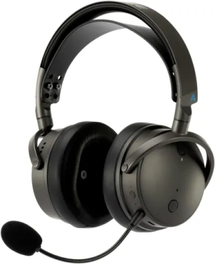 Maxwell Wireless Gaming Headset for PlayStation, Mac, PC, and Switch Dark Gray For Playstation Mac PC and Switch