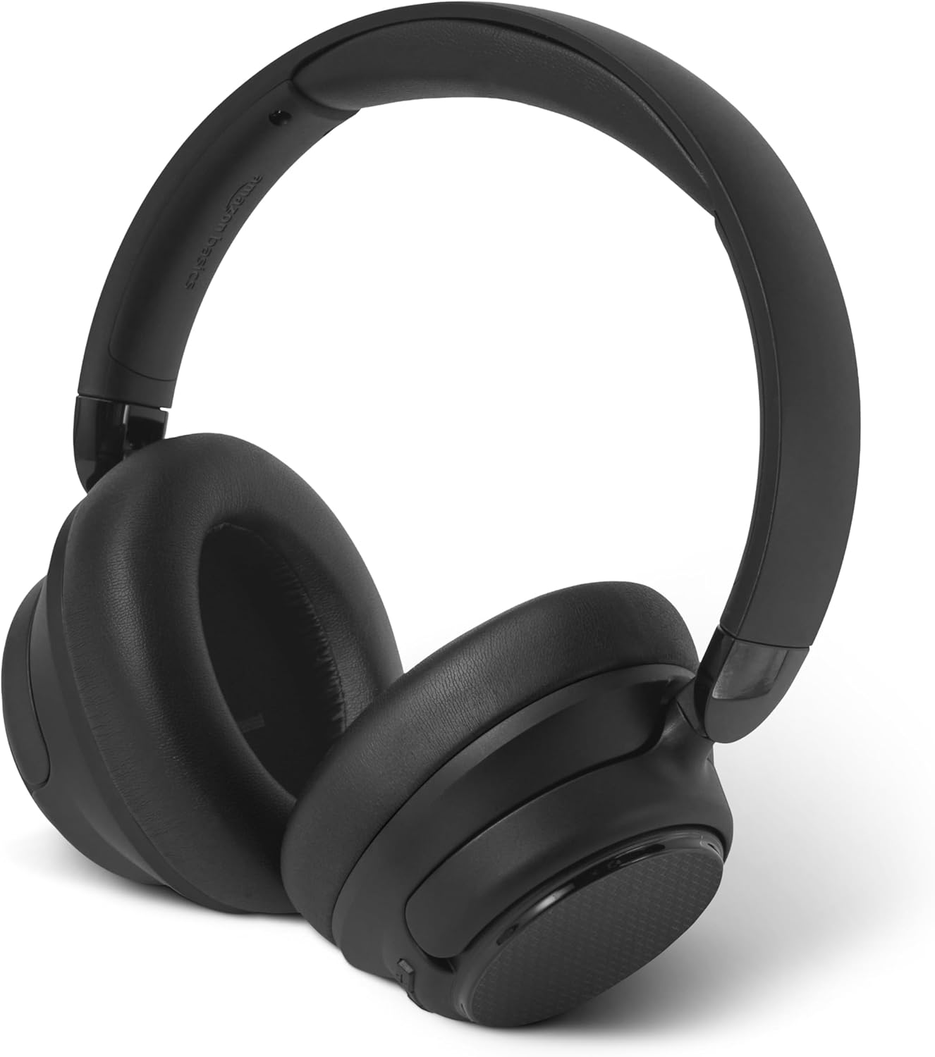 Hybrid Active Noise Cancelling Headphones, 35 Hours Playtime with ANC on and 45 Hours with ANC Off, Wireless, Over Ear Comfortable Fit, Bluetooth, One Size, Black