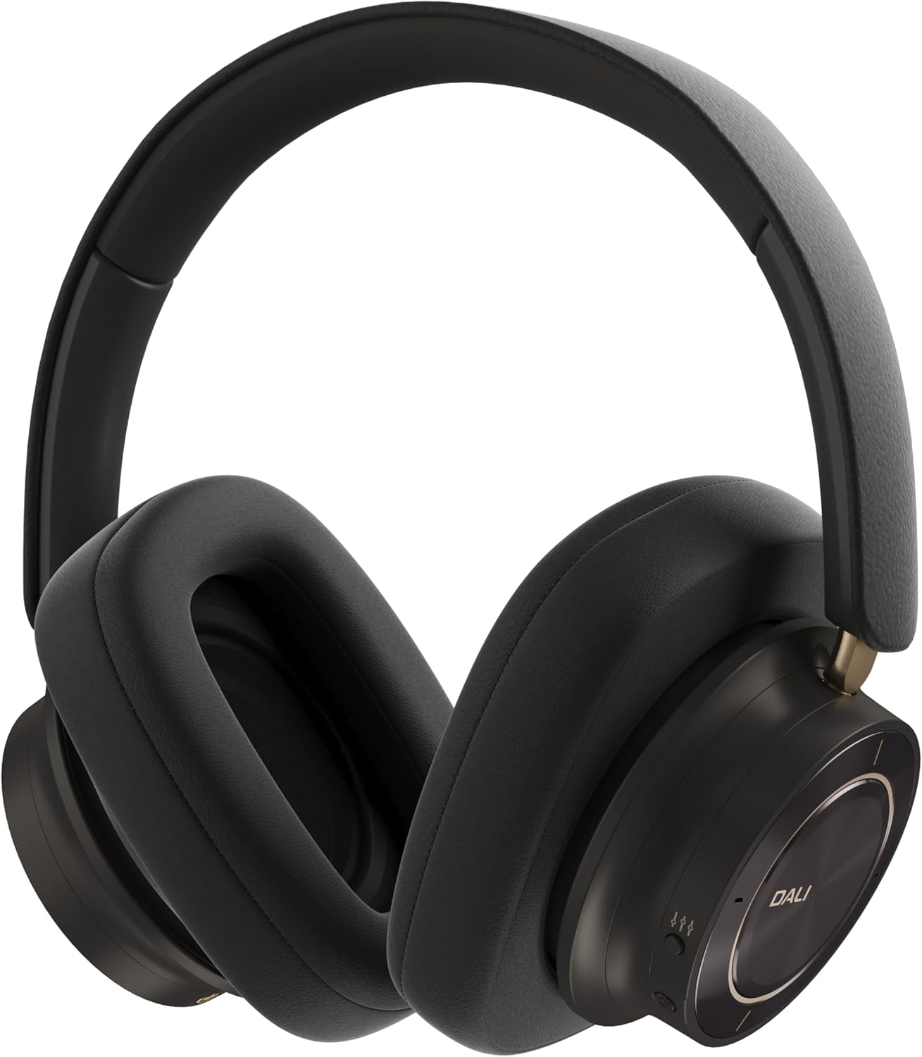 IO-12 Over-The-Ear Wireless/Wired Hi-Fi Headphones with ANC, Bluetooth AptX & Patented SMC Driver Technology, 35 Hours Battery Life Brown