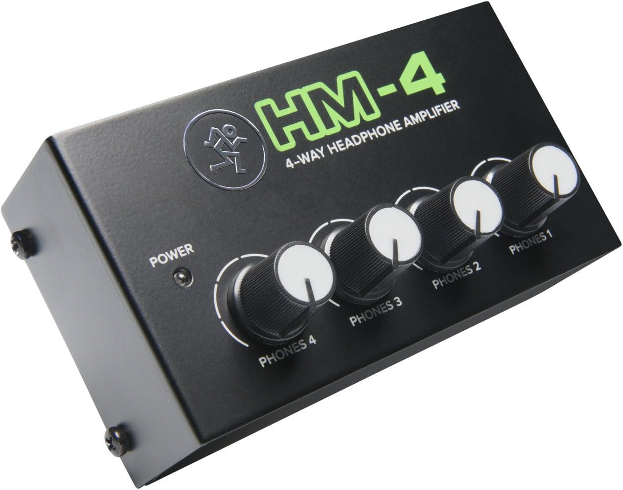 HM Series, 4-Way Headphone Amplifier Mixer Accessory 1-ch x 4 headphones (HM-4), Black