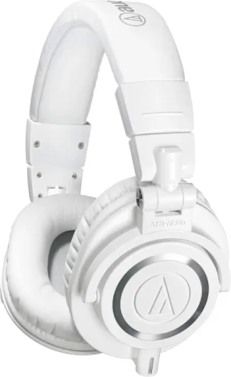 Audio-Technica ATH-M50X Headphones, White