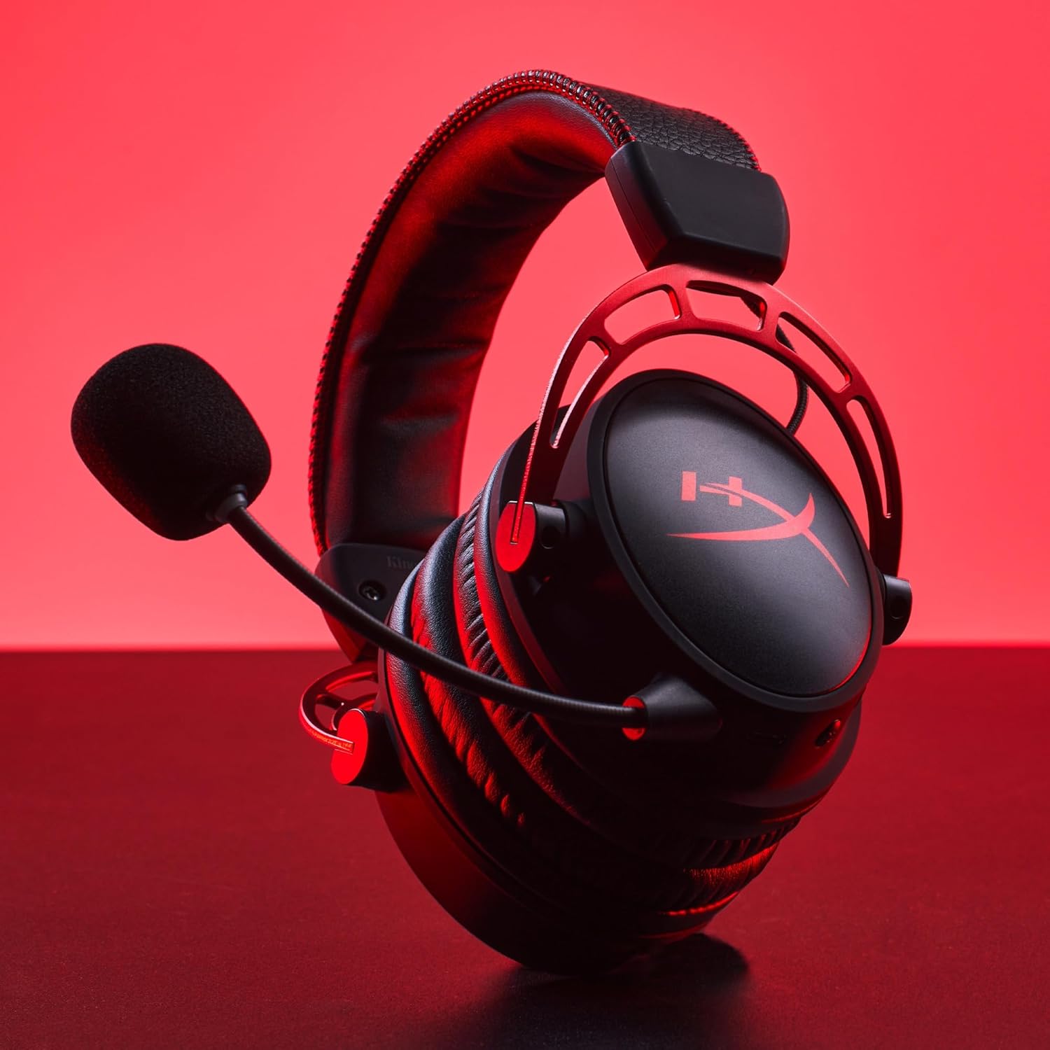 HyperX Cloud Alpha Wireless – Casque de jeu pour PC Cloud Alpha Wireless Noir et rouge