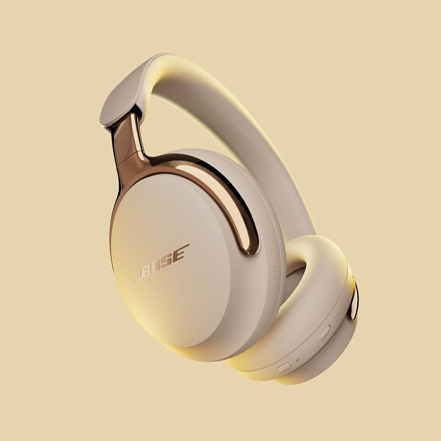 QuietComfort Ultra Bluetooth Headphones (2nd Gen), Wireless Headphones with Spatial Audio, Over Ear Noise Cancelling with Mic, Up to 30 Hours of Play time, Driftwood Sand - Limited Edition