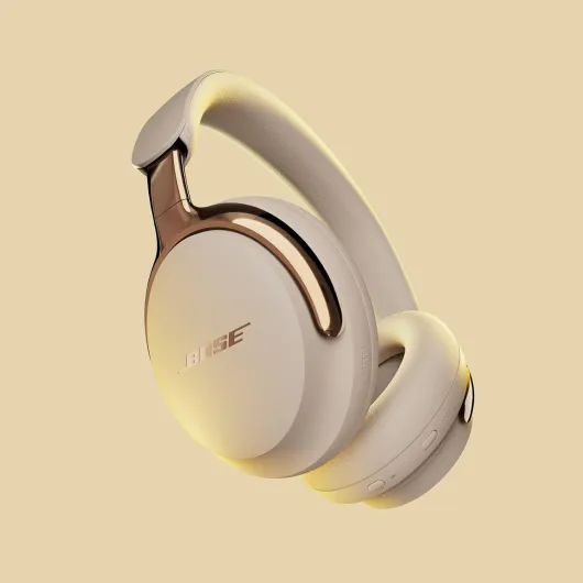 QuietComfort Ultra Bluetooth Headphones (2nd Gen), Wireless Headphones with Spatial Audio, Over Ear Noise Cancelling with Mic, Up to 30 Hours of Play time, Driftwood Sand - Limited Edition