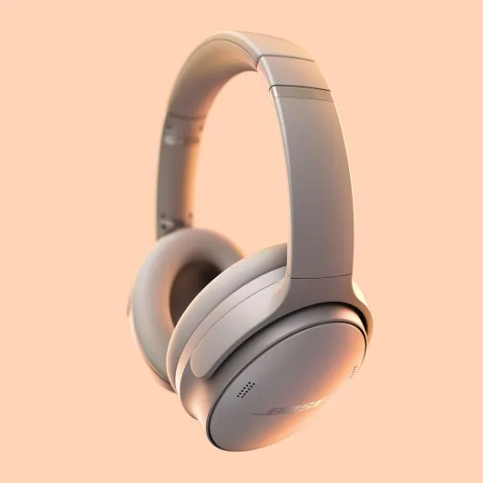 QuietComfort Wireless Noise Cancelling Headphones, Bluetooth Over Ear Headphones with Up To 24 Hours of Battery Life, Sandstone - Limited Edition