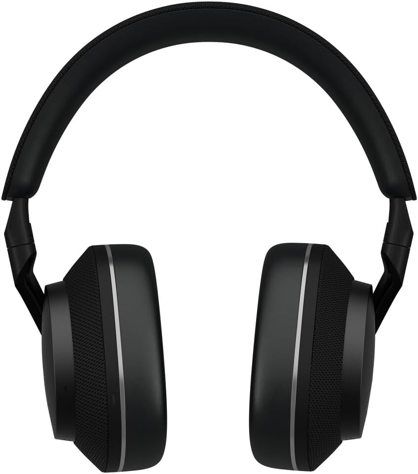 Bowers & Wilkins PX7 S2e Noise Cancelling Wireless Over Ear Headphones with Qualcomm aptX™ Adaptive & Quick Charge, 30 Hours of Playback and Six Built-In Microphone - Anthracite Black