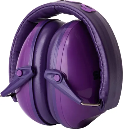 Snug Kids Ear Defenders - Noise Cancelling Headphones Protectors for Children, Toddlers and Baby (Purple) Purple New