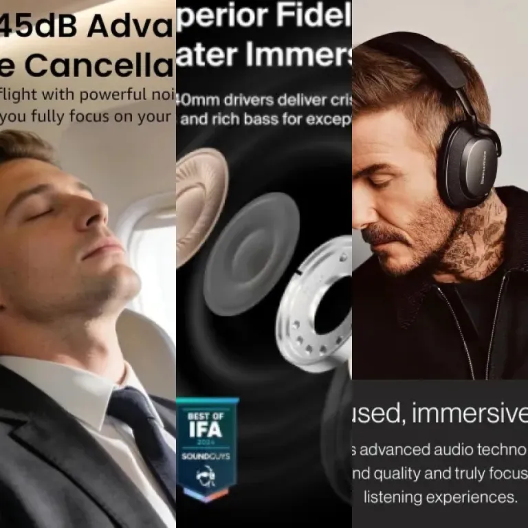Comparison of the 5 best noise canceling headphones for travel (2026)